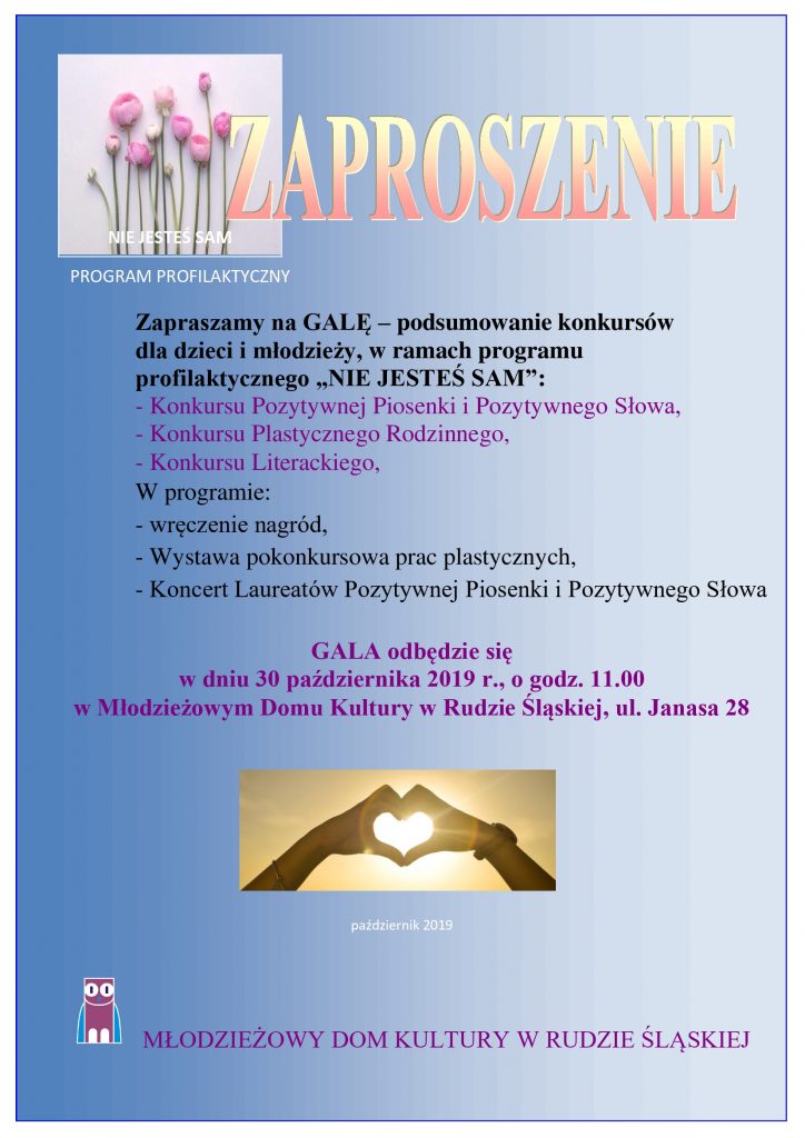 Zaproszenie na Galę