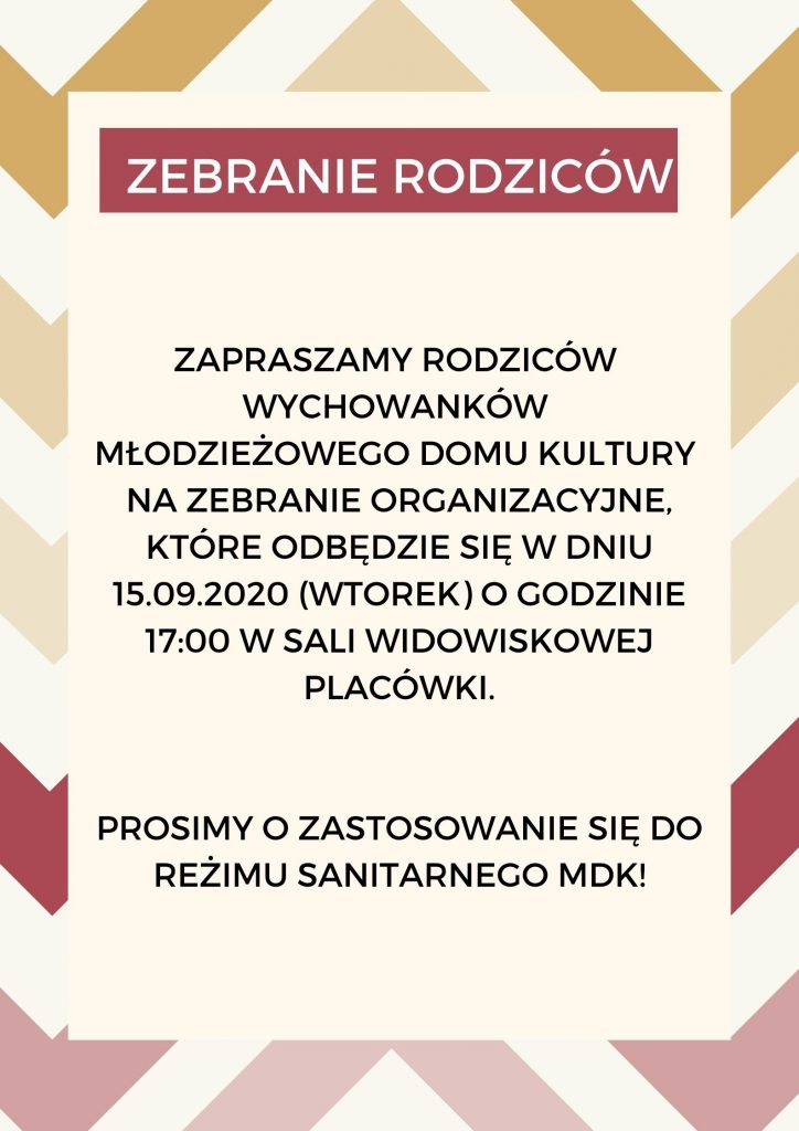 Zebranie z rodzicami