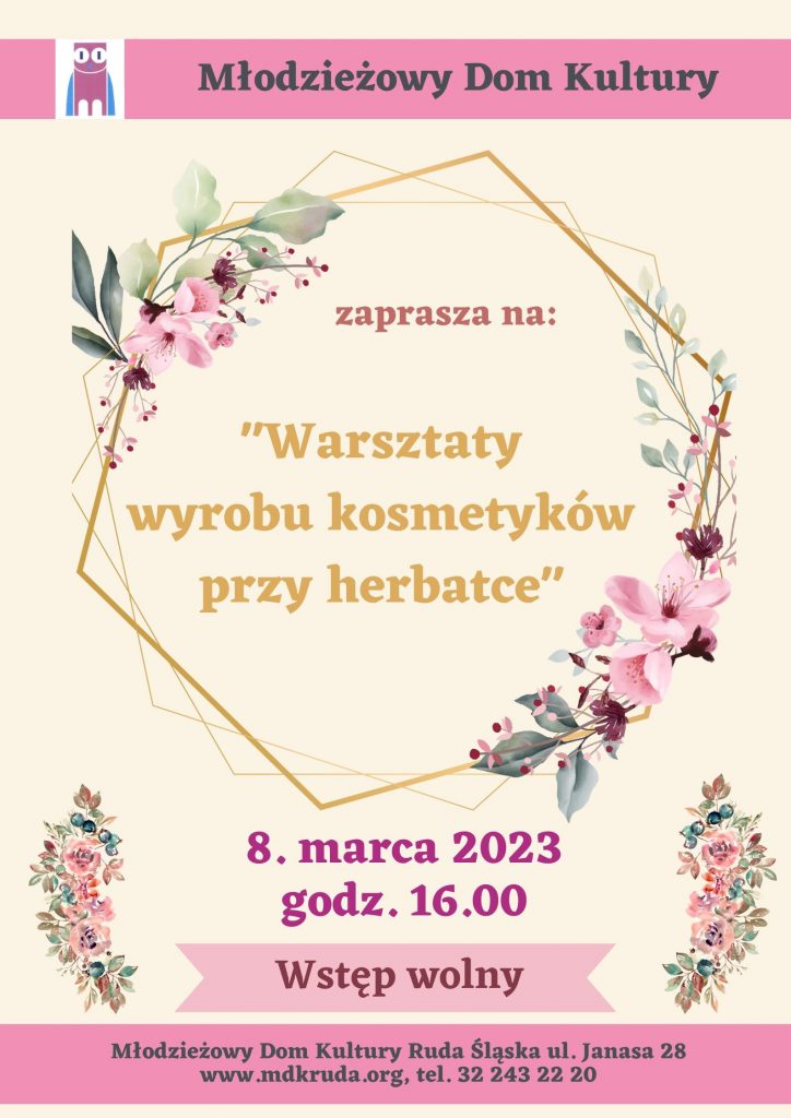 Warsztaty wyrobu kosmetyków