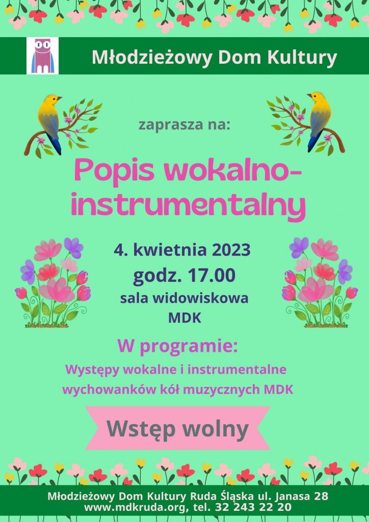 Popis wokalno-instrumentalny