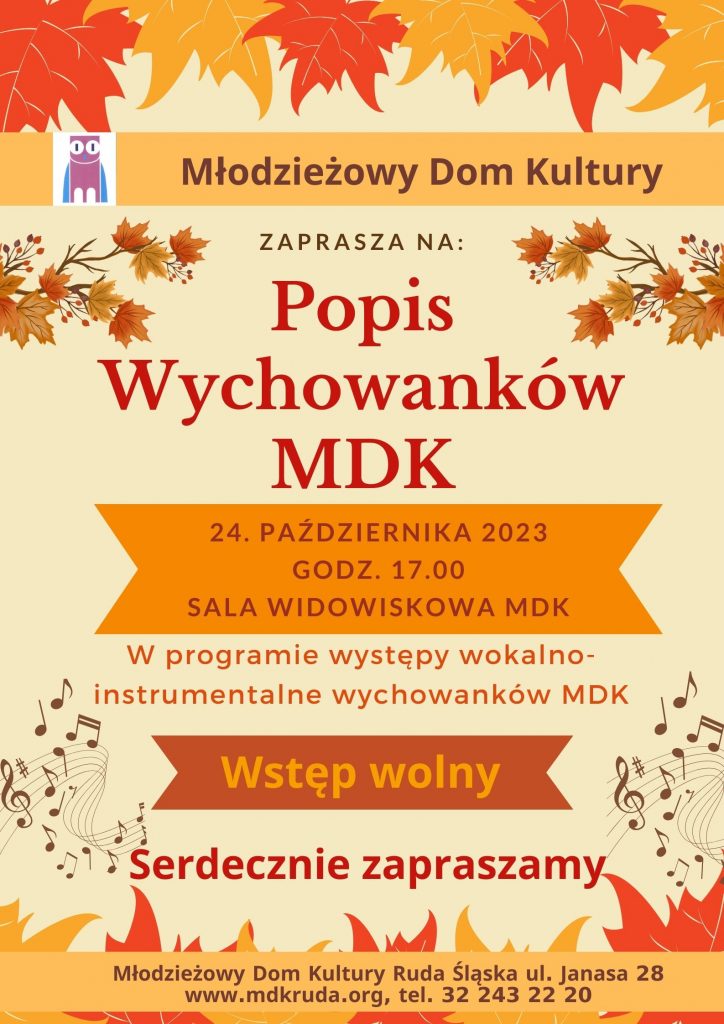 Popis Wychowanków MDK