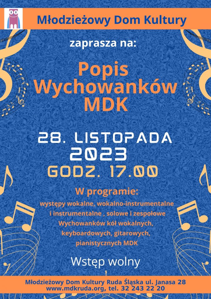 Popis Wychowanków MDK