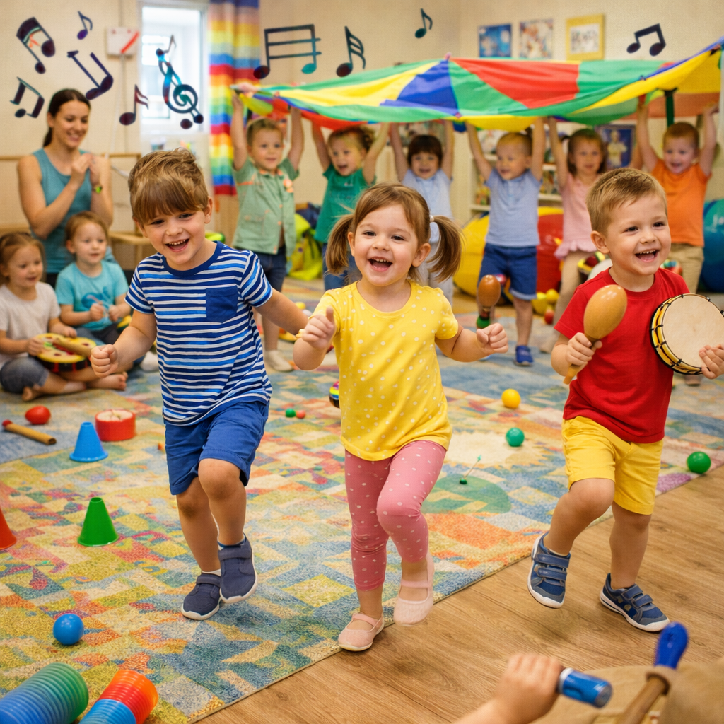 Read more about the article Zajęcia muzyczno-ruchowe