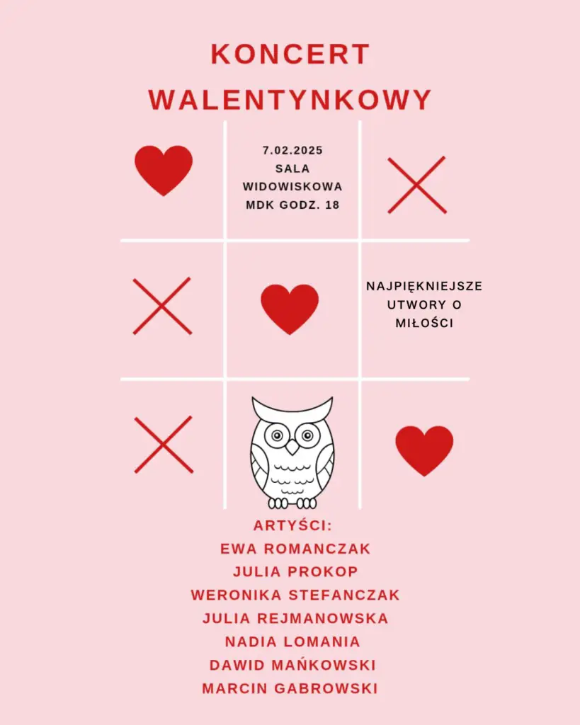 Koncert Walentynkowy