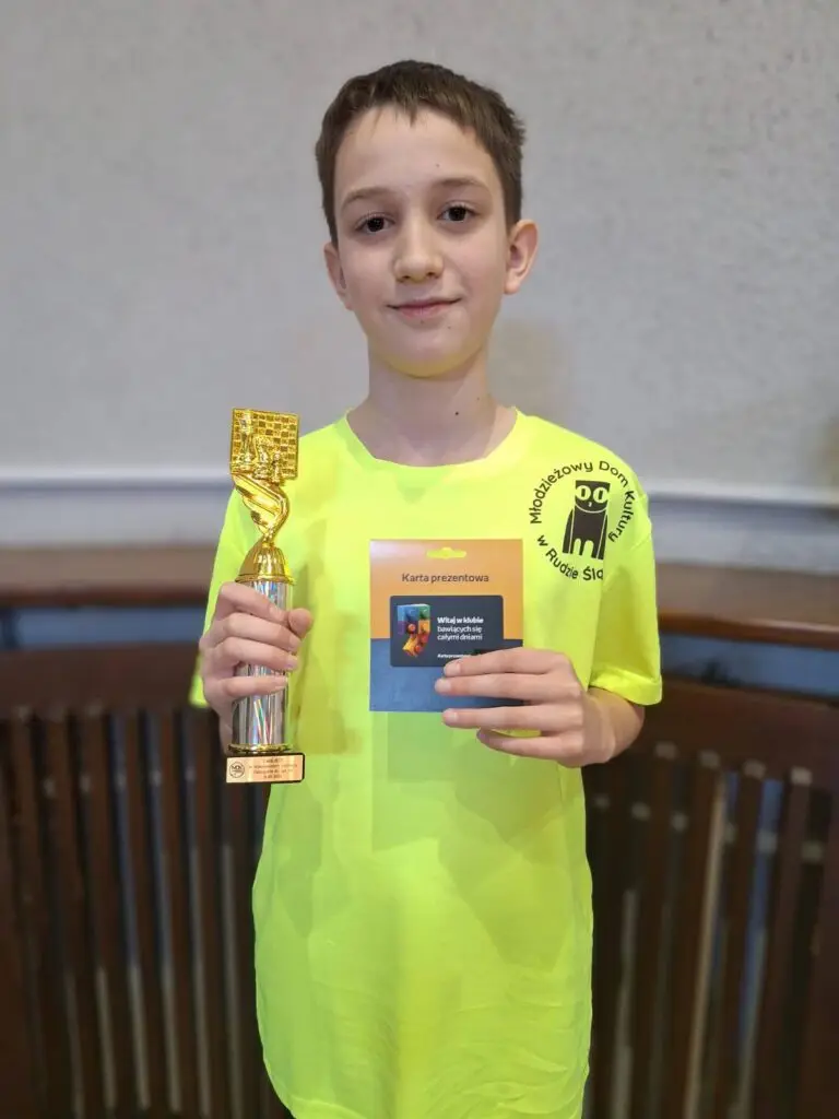 I miejsce na turnieju szachowym