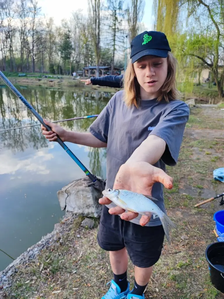 Zajęcia wędkarskie w plenerze